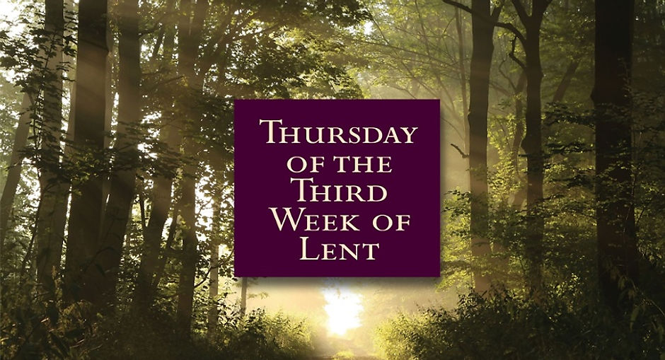Thursday evening Mass, 16-3-23